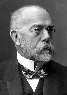 德國醫師／生理學家Robert Koch。 Image courtesy of Nobelprize.org 