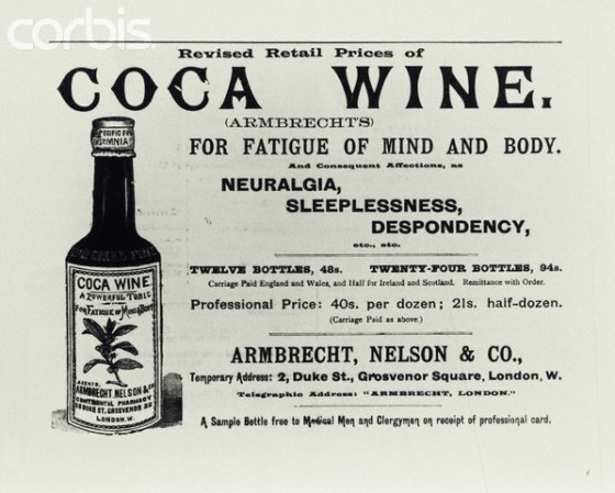 Coca Wine Advertisement