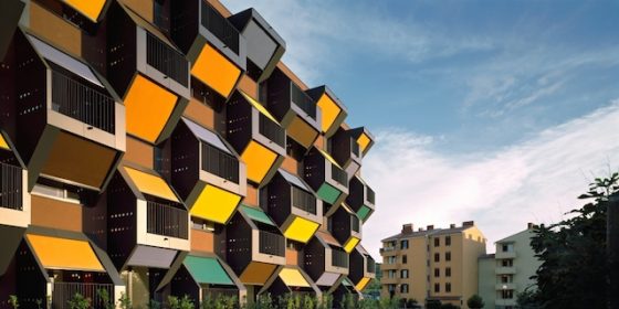 82 Honeycomb-inspired apartments in Izola, Slovenia