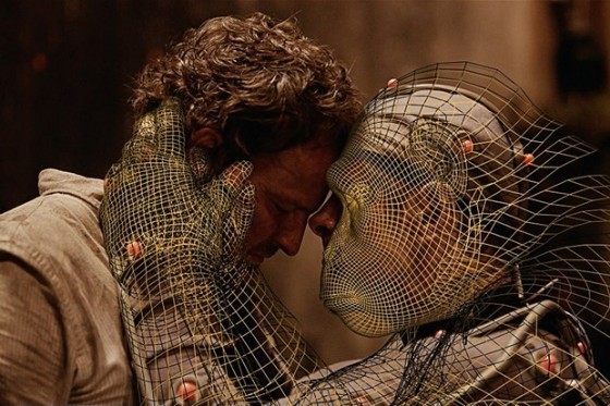 Andy Serkis的動作被捕捉到電腦裡，再調整成凱薩的樣子。圖片來源：WIRED