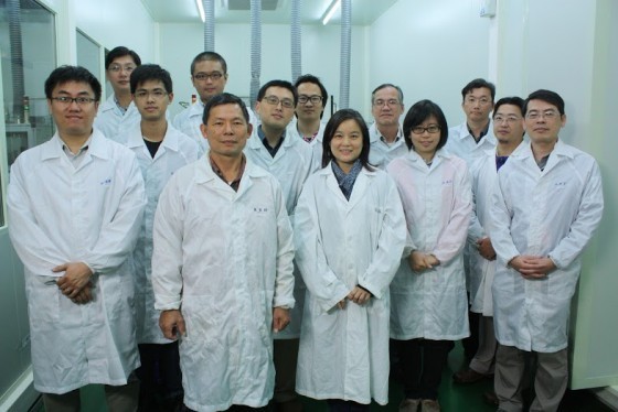 研發大氣電漿鍍膜技術的團隊。