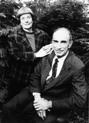 保羅‧埃利希與妻子安。安是一名生物學家，同時也是保羅的事業夥伴。(來源)