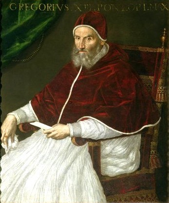 （Pope Gregory XIII）source：wikipedia