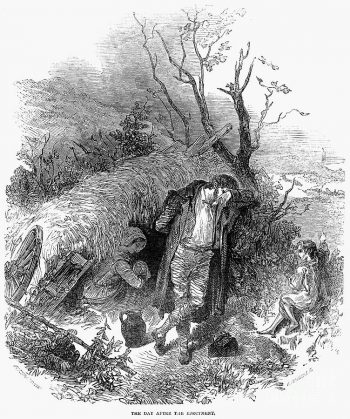 19 世紀中期發生的愛爾蘭大飢荒，讓許多人選擇遠渡重洋，到美國討生活。瑪麗就是其中之一。