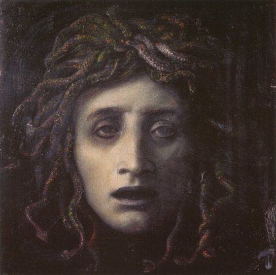 希臘蛇髮女妖梅杜莎。圖／Public Domain