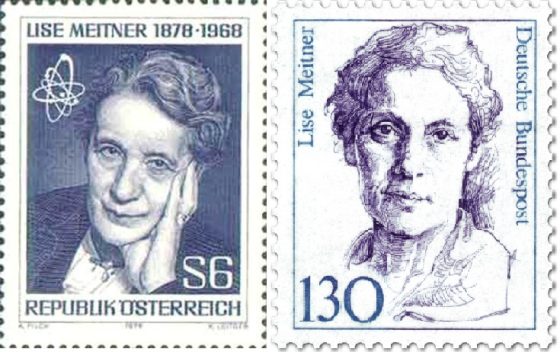 奧地利和德國都曾發行莉澤．邁特納紀念郵票。
