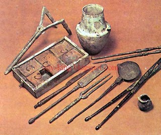 埃及的醫療器材。圖／Public Domain