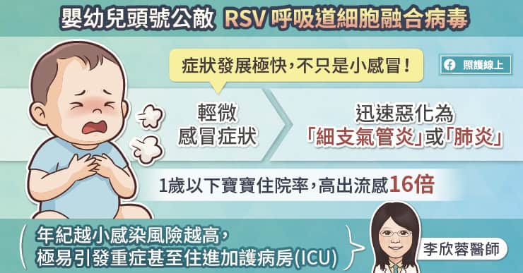 呼吸道細胞融合病毒