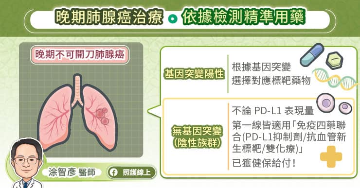 晚期肺腺癌治療