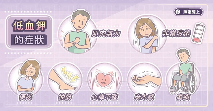 低血鉀的症狀