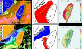 台灣島季節性的溫度變化受到洋流的季節變化的影響