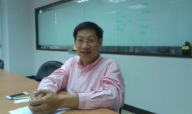 專訪意藍科技董事長楊立偉（圖片來源：作者自攝）