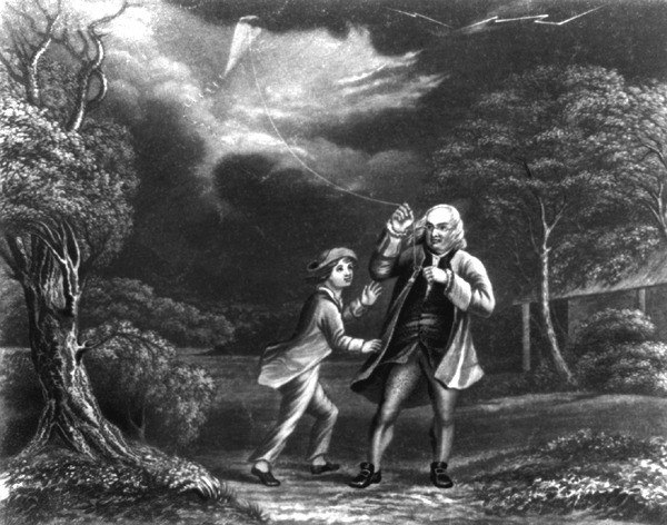 富蘭克林放風箏 │ 科學史上的今天:06/15