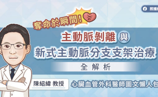 奪命於瞬間！主動脈剝離與新式主動脈分支支架治療全解析，心臟血管外科醫師圖文懶人包